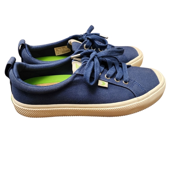 Cariuma Canvas Blue Sneakers Unisex Women Size 8.5 Mens 7 - Picture 5 of 10